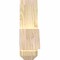 Ekena Millwork Eugene Rough Sawn Timber Gable Bracket, Douglas Fir, 36"W x 10"H x 4"D x 4"F, 7/12 Pitch GBW036X10X0404EUG00RDF - alternate 5